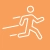 ikona biegnącej osoby
